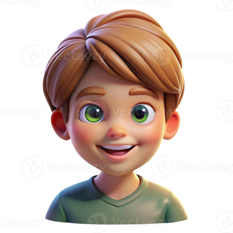 stunning artistic Portrait of a child with bright, curious eyes and a playful smile, lit by natural window light, in an impressionistic style high quality png