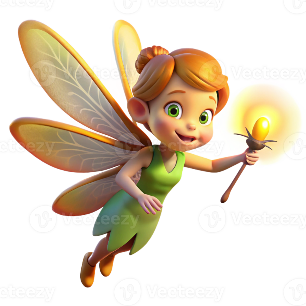 beautiful contemporary A Whimsical Fairy Riding a Dragonfly detailed png