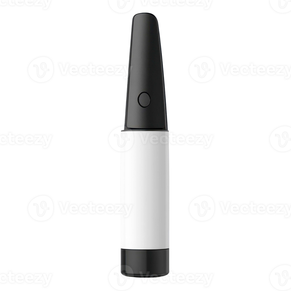A white and black electric toothbrush png