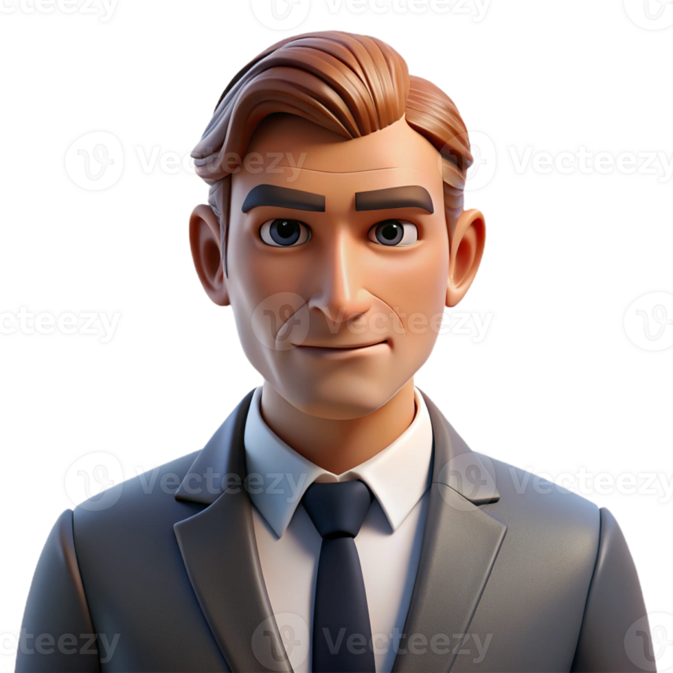 wonderful artistic Portrait of a man in a suit and tie with a serious expression, lit by a single spotlight, in a film noir style detailed png