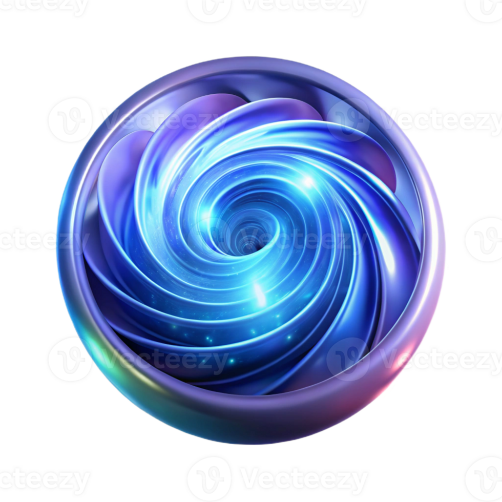 magnificent artistic A powerful AI manifested as a swirling vortex of light and data, radiating an intense energy. Dynamic lighting, abstract style premium png