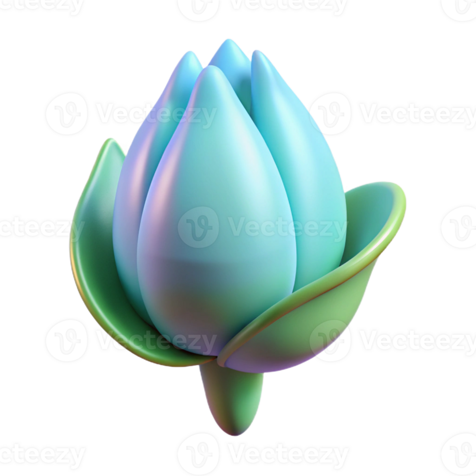 stunning contemporary A close-up of a flower bud about to bloom, soft lighting, delicate and hopeful style high resolution png