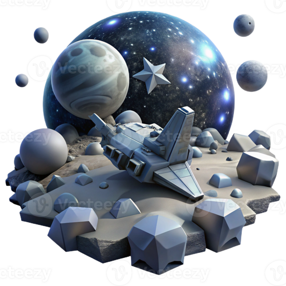 impressive creative A spaceship graveyard orbiting a dying star. Dim, melancholic lighting. Space opera style detailed png