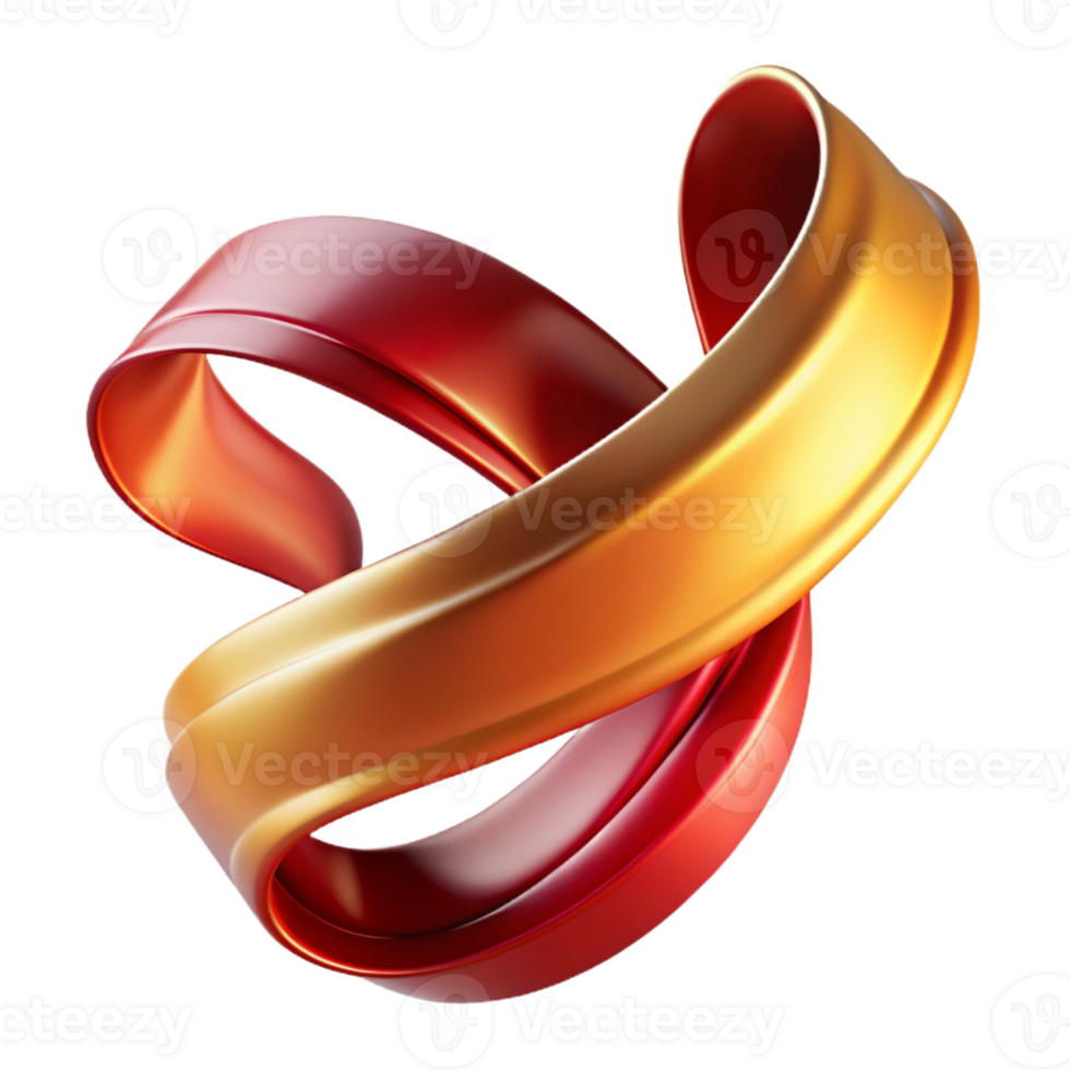 dramatic traditional A flowing ribbon of crimson and gold, twisting and turning in space, dramatic chiaroscuro lighting, Art Nouveau style premium png