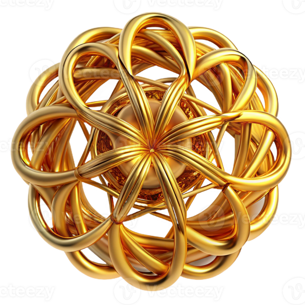 elegant vintage A Web of Intricate Golden Filaments authentic png