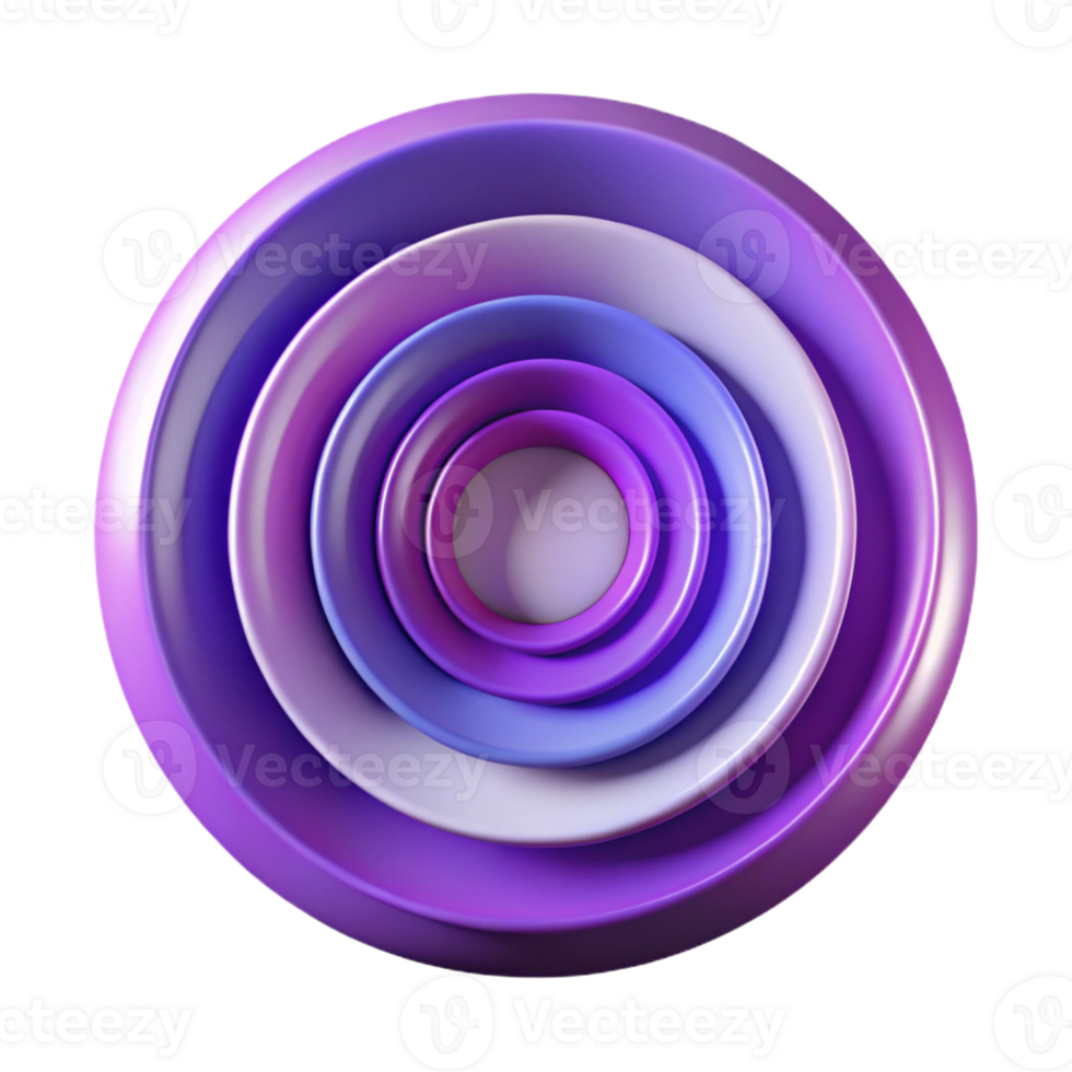 dramatic contemporary extraordinary artistic Concentric Circles Gradient 4K authentic png