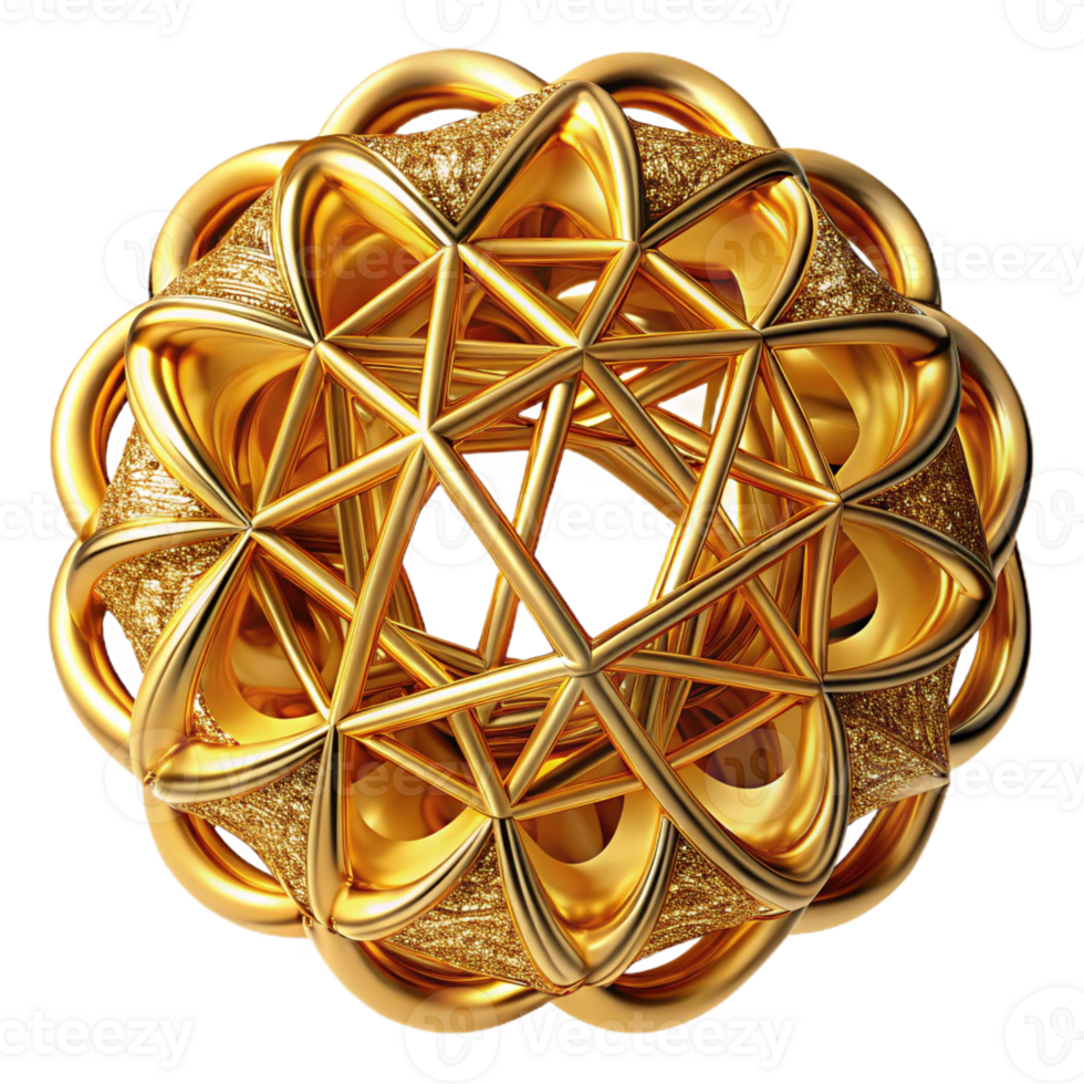 impressive minimalist A Web of Intricate Golden Filaments high quality png