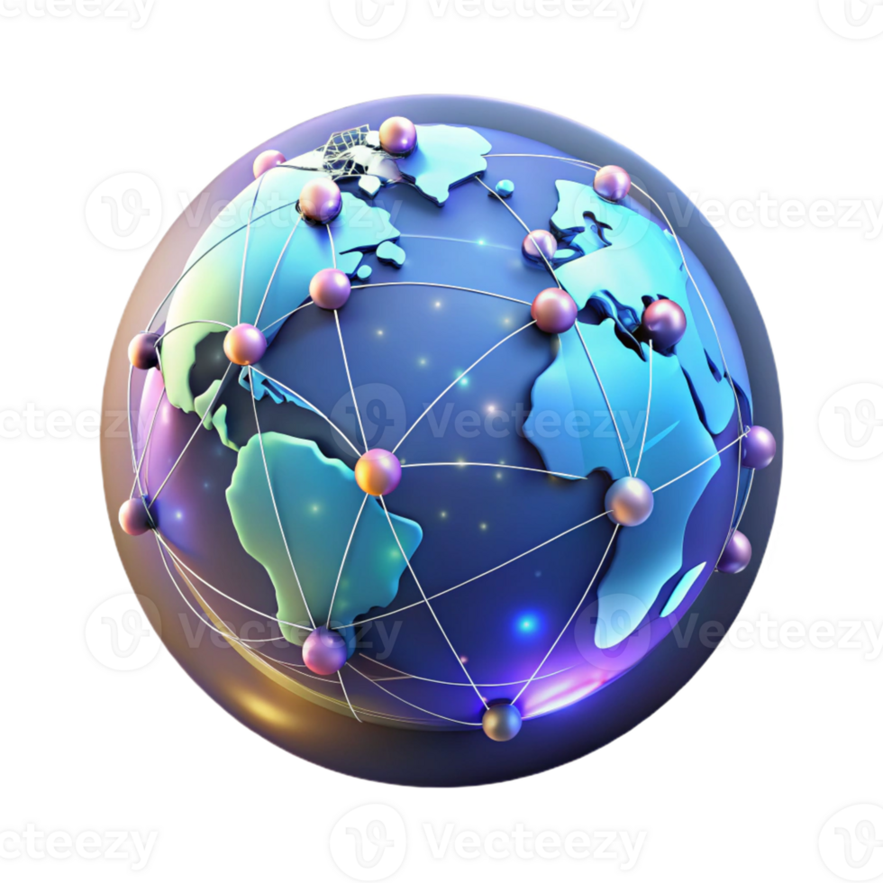 stunning classic A Holographic Projection of a World Map exclusive png