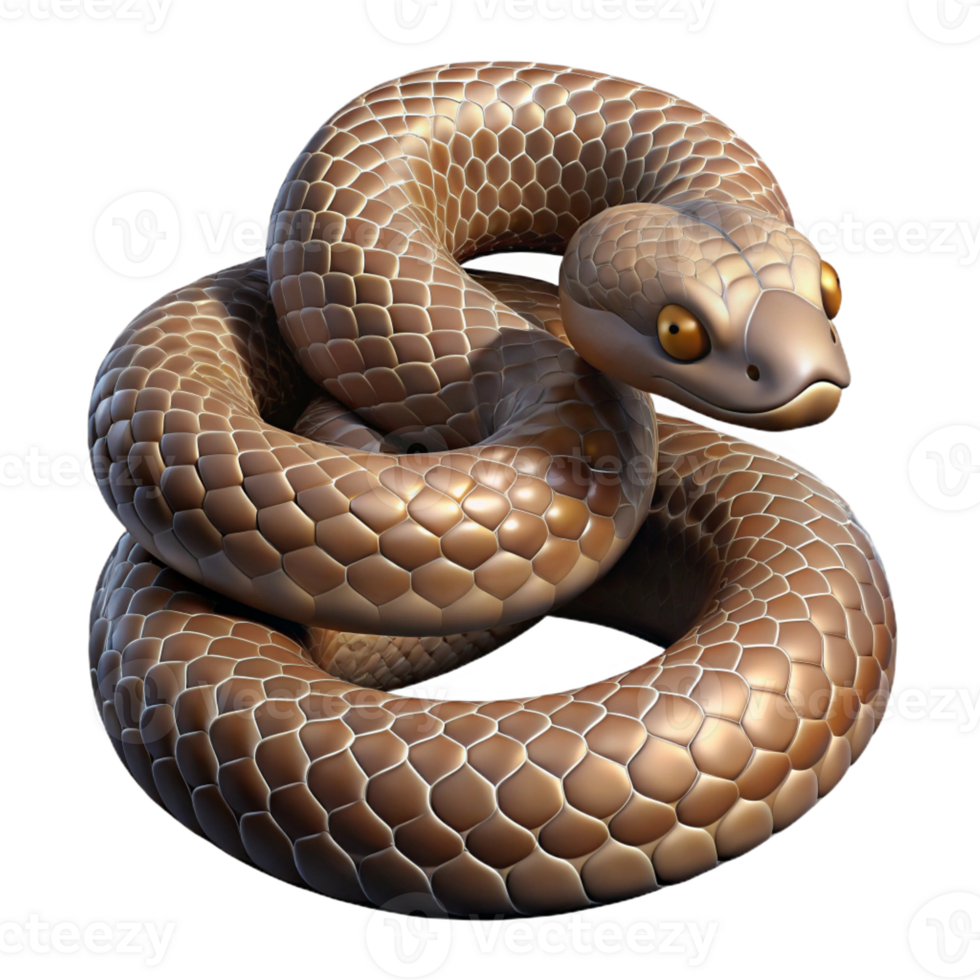 elegant abstract A coiled rattlesnake, scales glistening in the sun, sharp focus, dramatic lighting, naturalistic style high resolution png