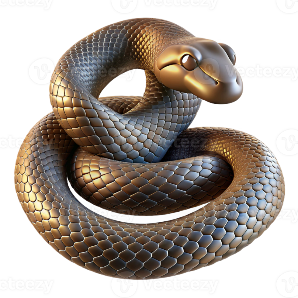extraordinary classic A coiled rattlesnake, scales glistening in the sun, sharp focus, dramatic lighting, naturalistic style high quality png