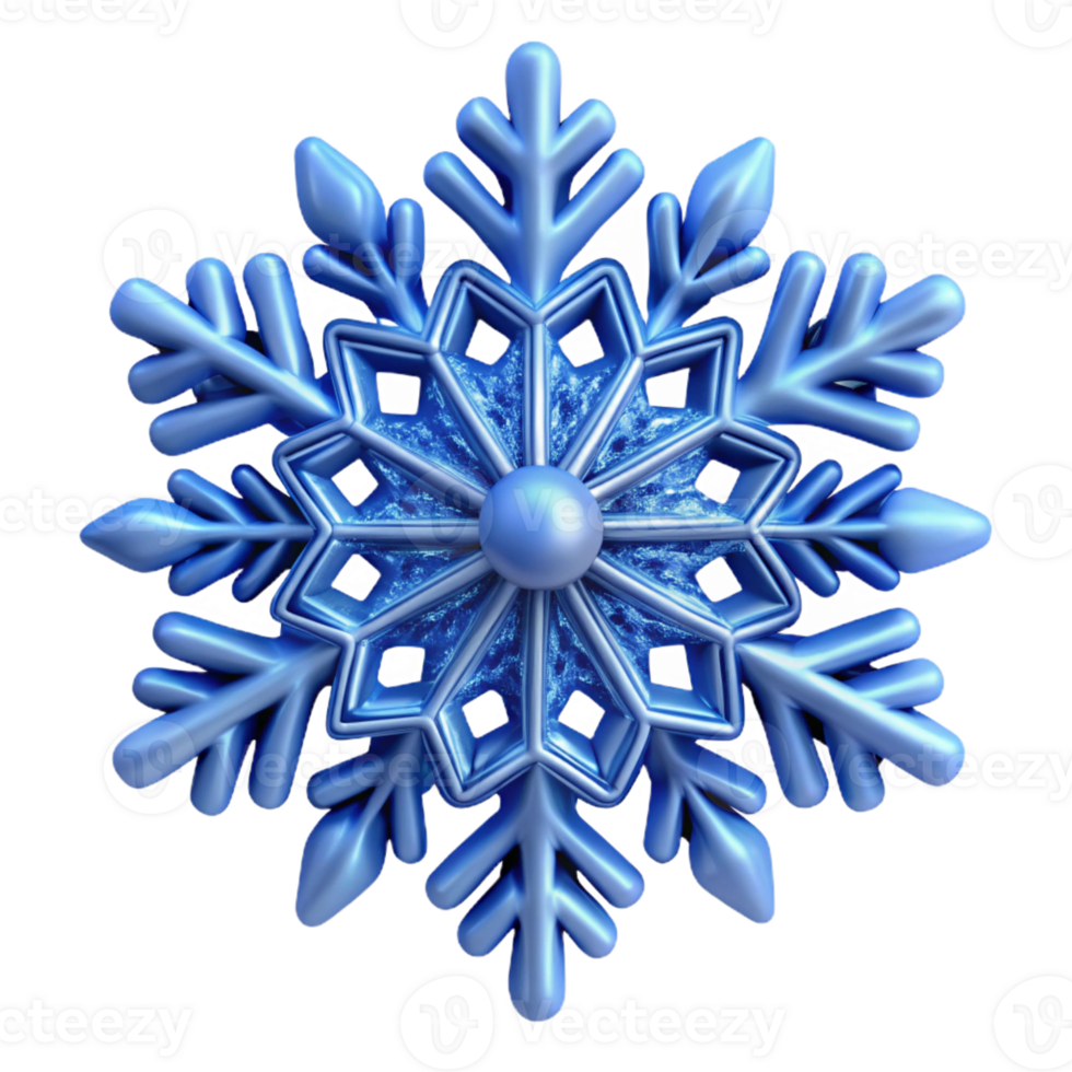 dramatic modern A single, perfect snowflake, intricate details, macro photography, cold, blue lighting original png