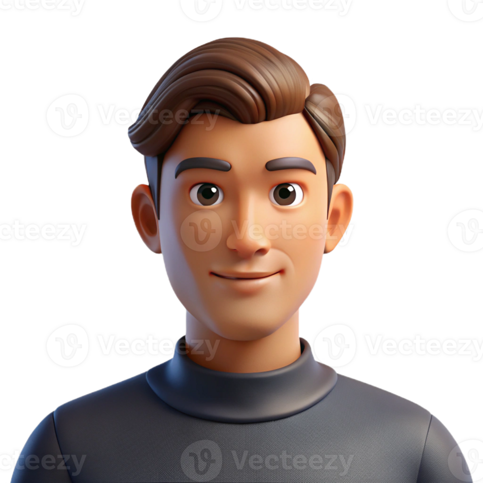 vibrant contemporary Portrait of a man with a strong jawline and a confident expression, sharp, defined lighting, fashion photography style exclusive png