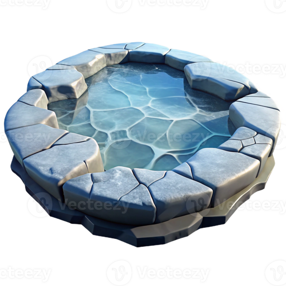 vibrant rustic A frozen lake with cracks in the ice, winter light, nature photography professional png