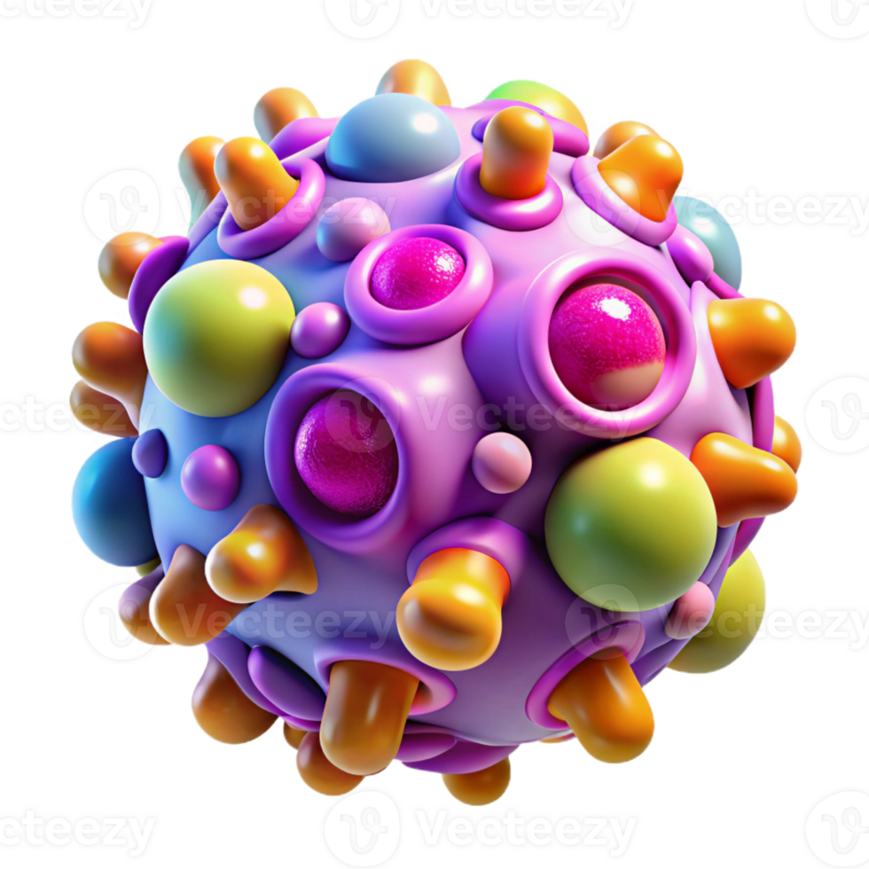 vibrant classic stunning artistic A Microscopic View of Cellular Structures 4K premium png