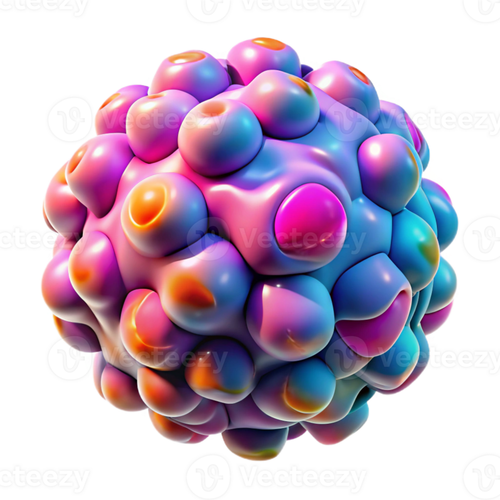 serene creative impressive traditional A Microscopic View of Cellular Structures premium 4K png