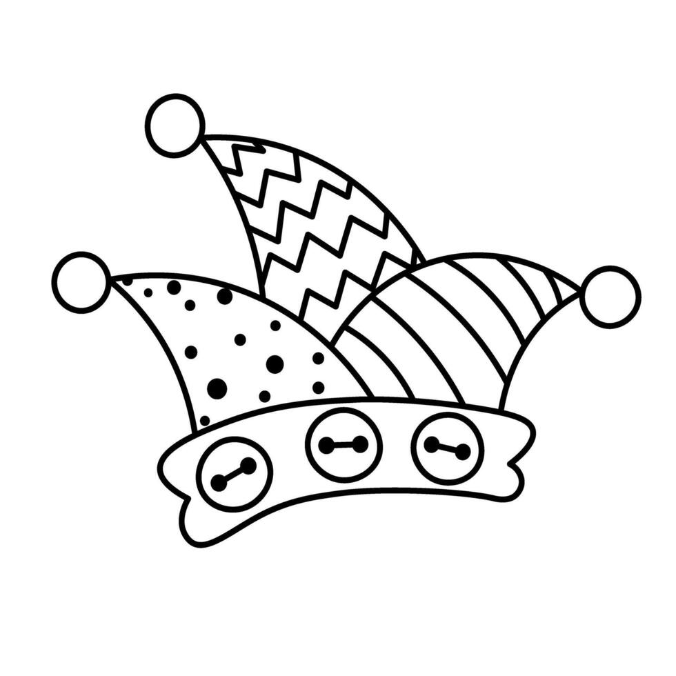 April Fools' Fun in Sketches vector