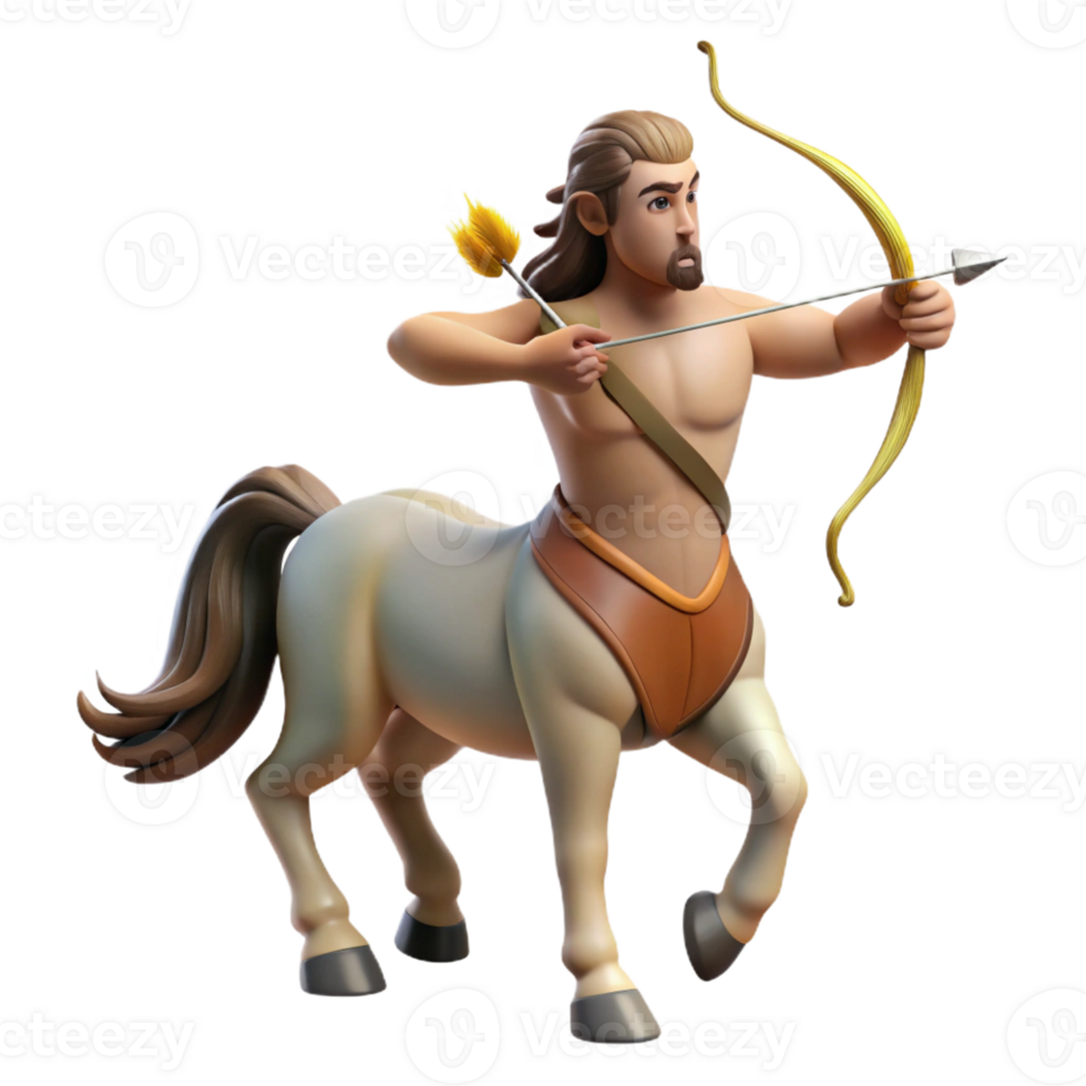 extraordinary modern A Wise Centaur with the Upper Body of a professional png