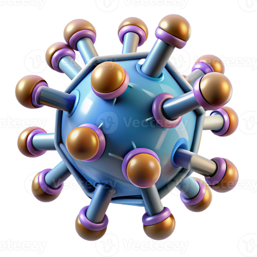 dramatic contemporary A microscopic view of nanobots assembling a complex molecular structure, illuminated by microscopic lasers, rendered in a scientific illustration style original png