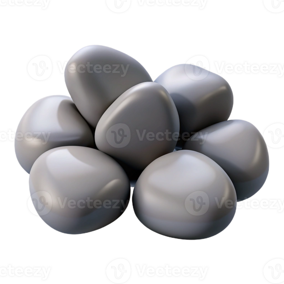 elegant traditional magnificent artistic A Group of Pebbles on a Beach Smooth detailed premium png