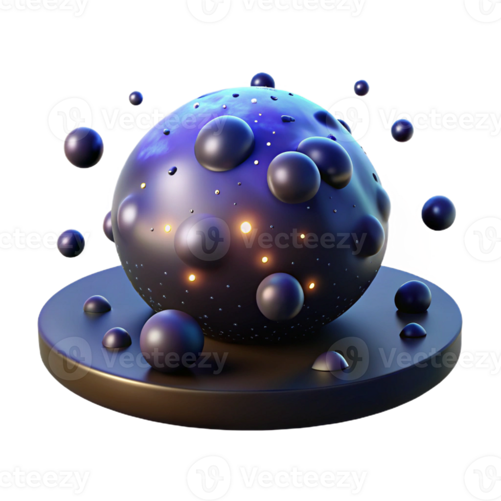 wonderful traditional A field of glowing particles suspended in a dark void, with a sense of depth and cosmic scale authentic png