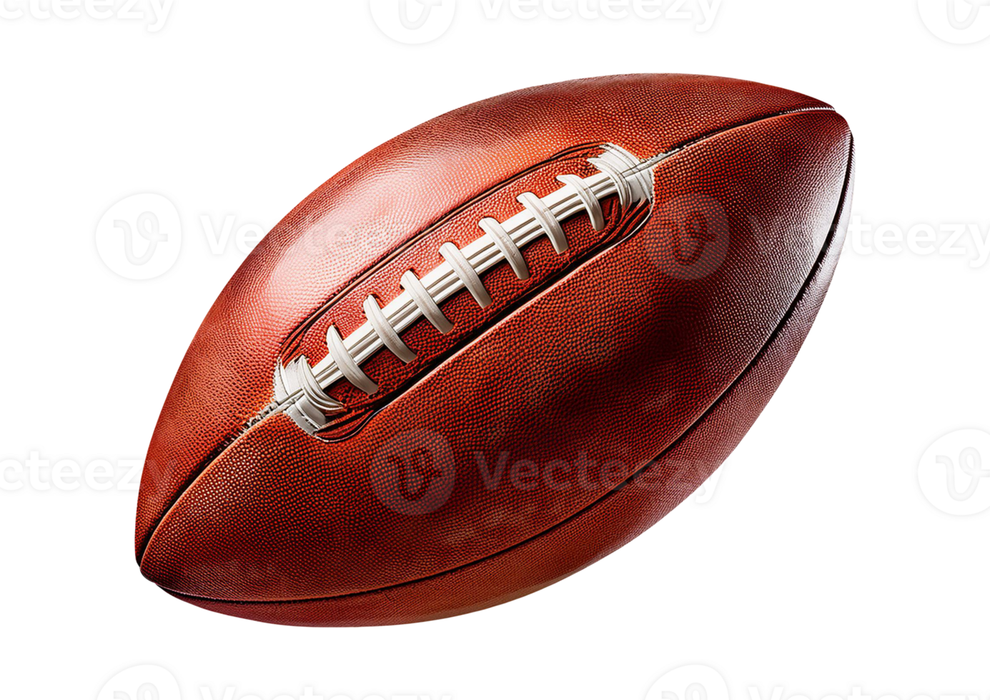 An american football on transparent background png