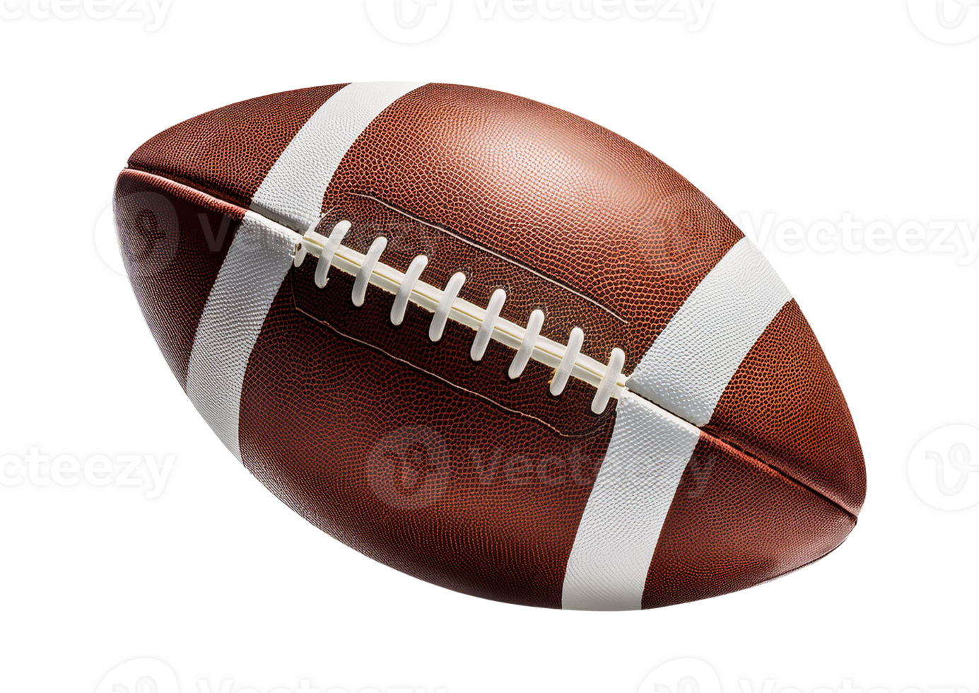 an american football ball on a transparent background png