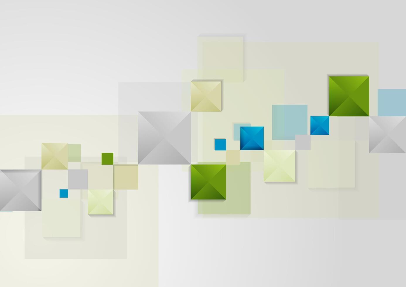 Abstract bright geometric tech background vector