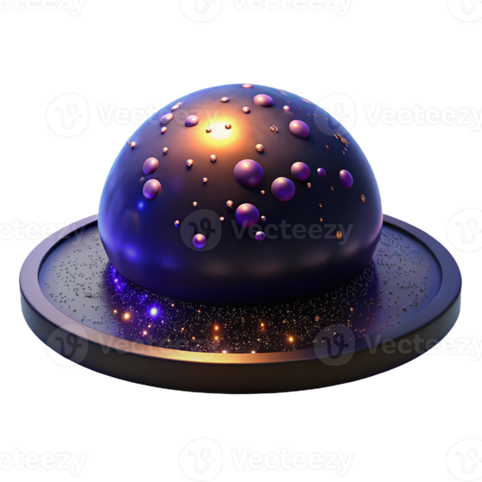 impressive modern A field of glowing particles suspended in a dark void, with a sense of depth and cosmic scale genuine png