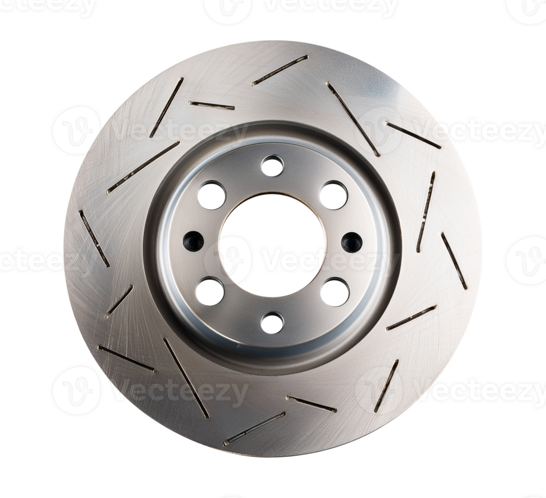 Slotted brake disc rotor for automotive applications png