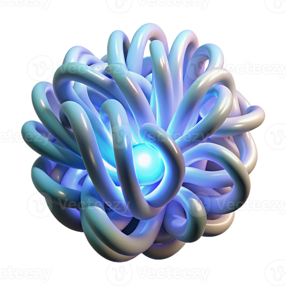 dramatic creative serene artistic Intertwined Bioluminescent Tendrils high quality high quality png