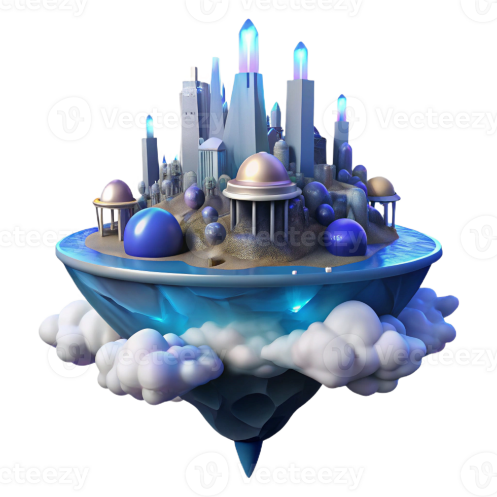 elegant traditional elegant minimalist A Floating City Suspended Amidst a genuine exclusive png