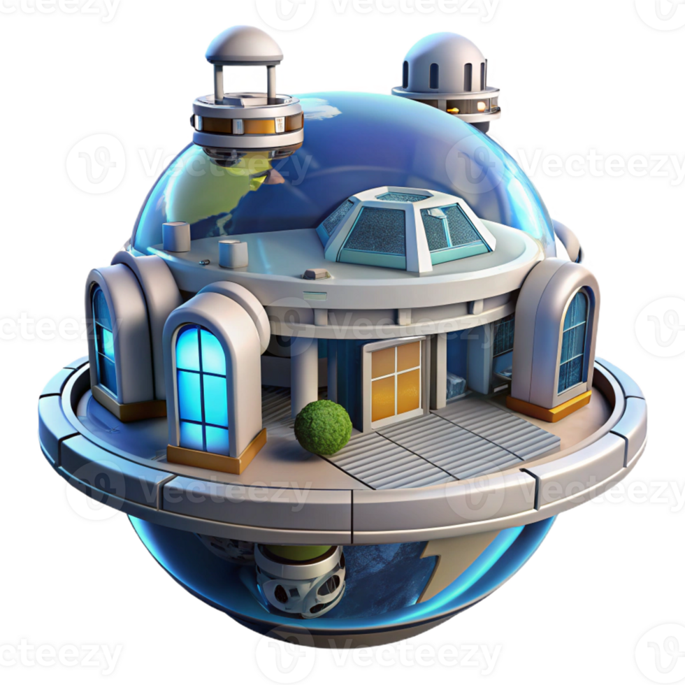 dramatic rustic wonderful traditional Space Station Modular Architecture Zero professional premium png