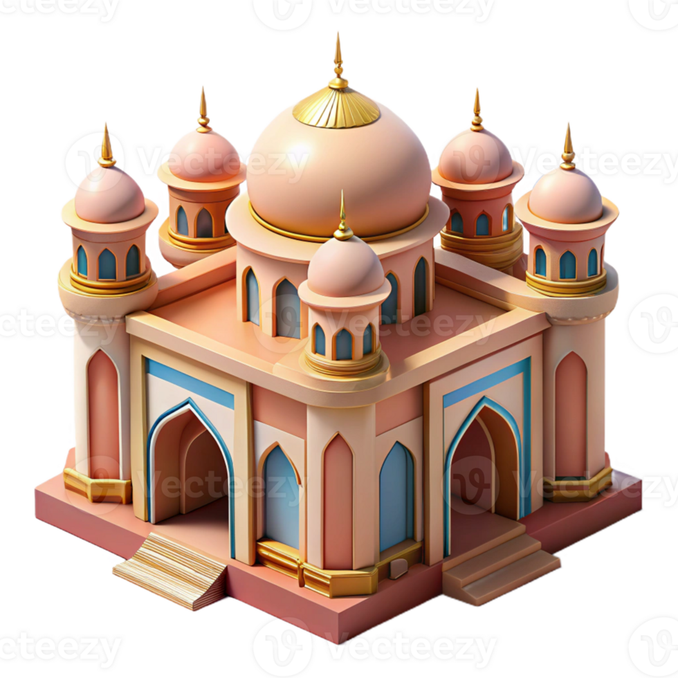 beautiful abstract beautiful traditional Islamic Mosque Intricate Geometric premium 4K png