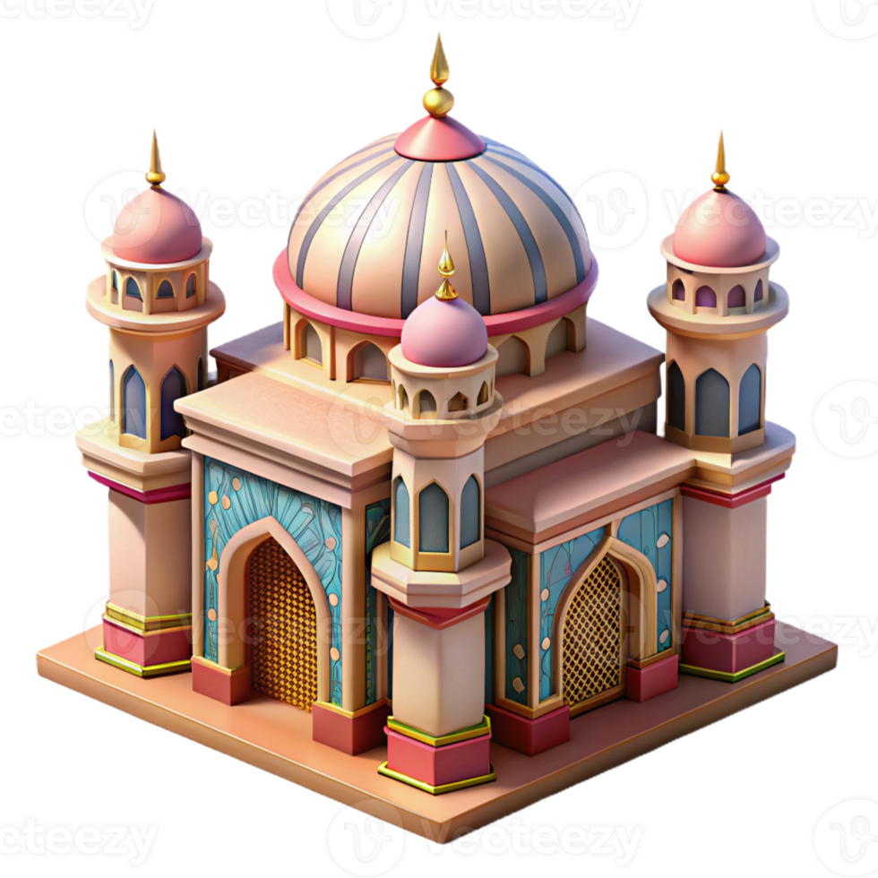 magnificent modern impressive contemporary Islamic Mosque Intricate Geometric high resolution high quality png