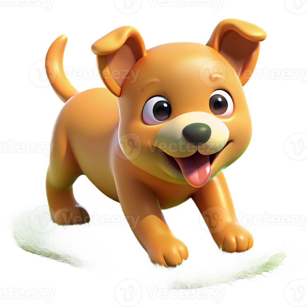 vibrant creative serene modern A Playful Puppy Chasing Its Tail Bright premium original png