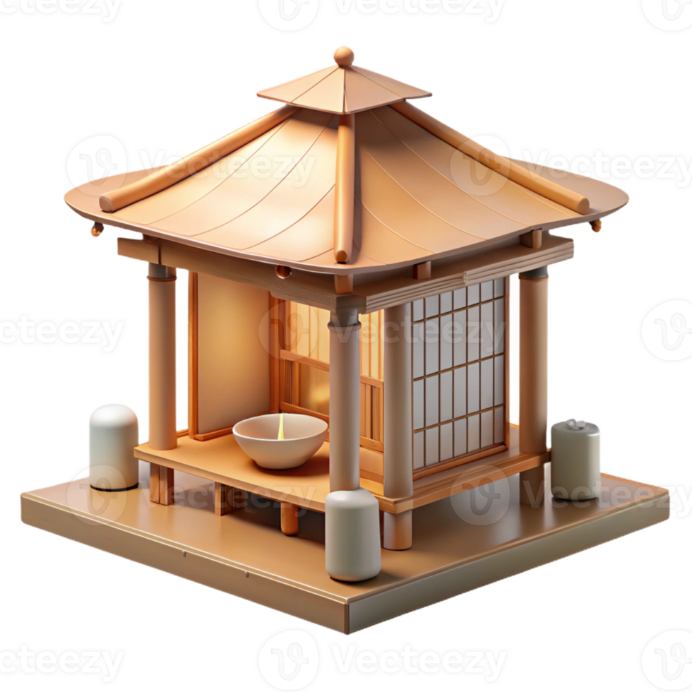 impressive rustic beautiful contemporary A Minimalist Japanese Tea House Made of genuine professional png