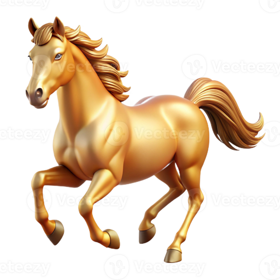 extraordinary contemporary magnificent rustic A Majestic Horse Galloping Across a Field detailed original png