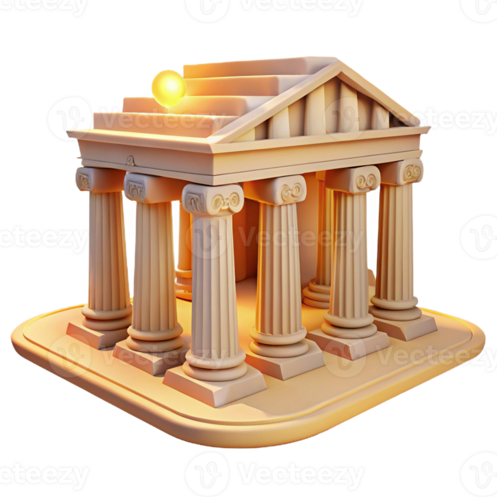 stunning creative An Ancient Egyptian Temple with professional png