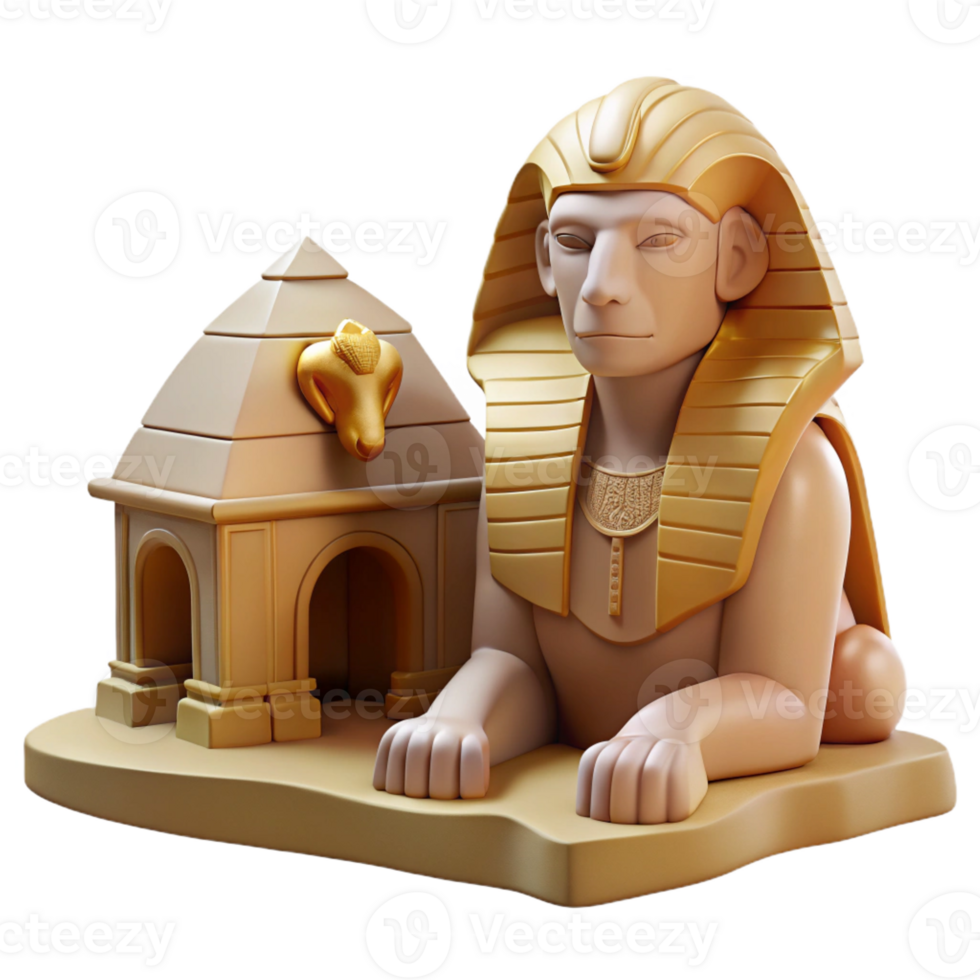 elegant traditional elegant classic A Powerful Sphinx with a Lion S Body and exclusive professional png
