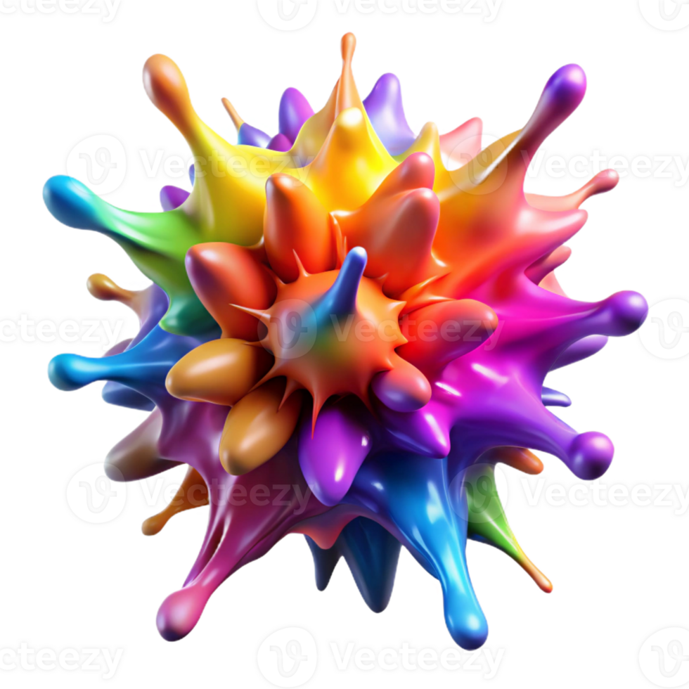 stunning classic A chaotic explosion of vibrant, watercolor splashes, lit by a dramatic chiaroscuro effect, in an abstract expressionist style professional png