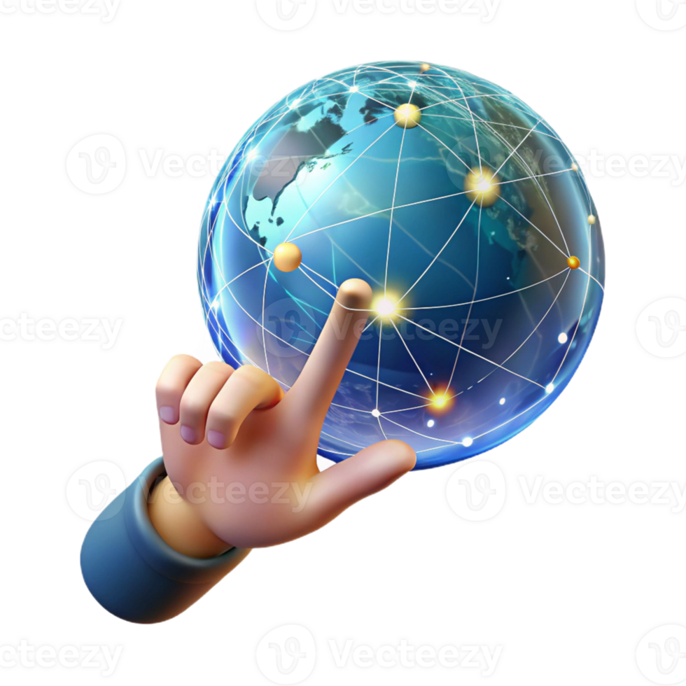 vibrant abstract A Human Hand Reaching out to Touch a professional png