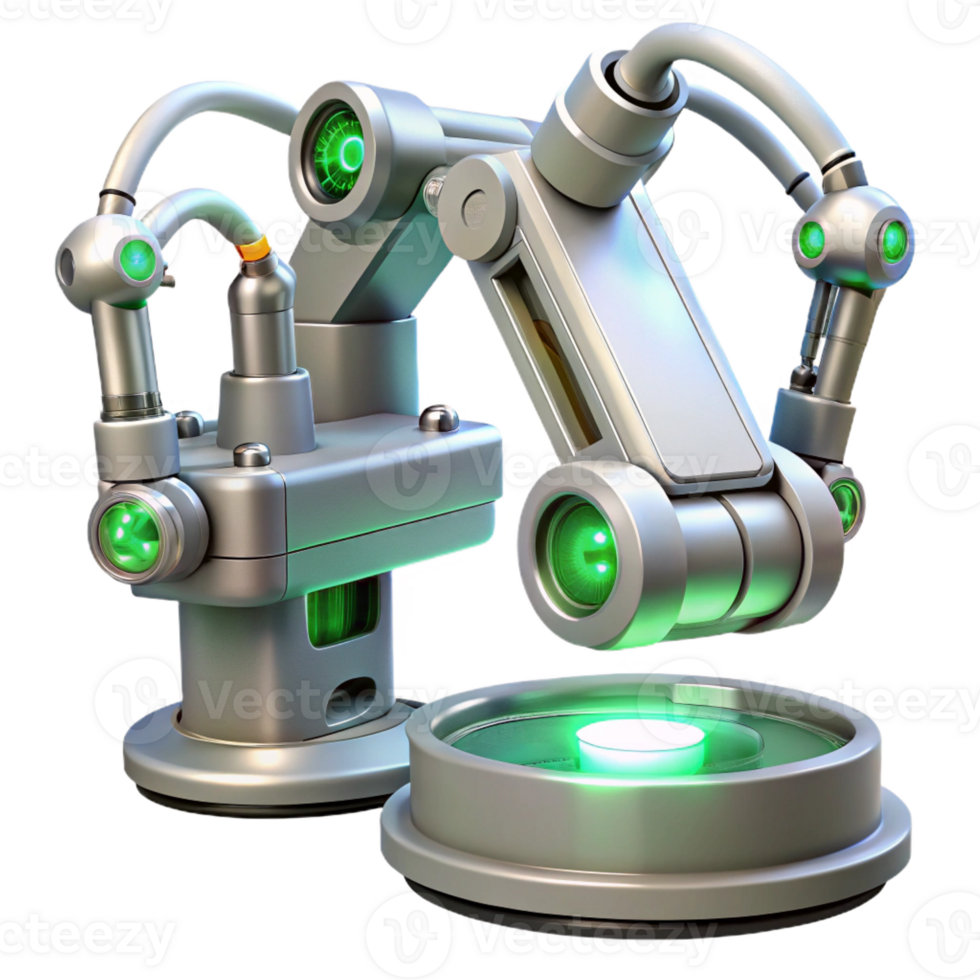 beautiful creative A Futuristic Surgical Robot with high resolution png