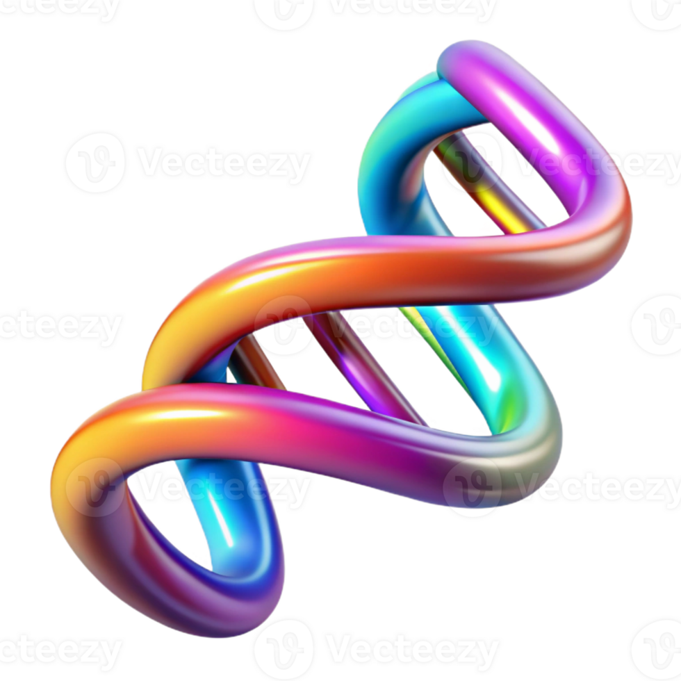 magnificent contemporary A Digital Representation of a Dna Strand original png
