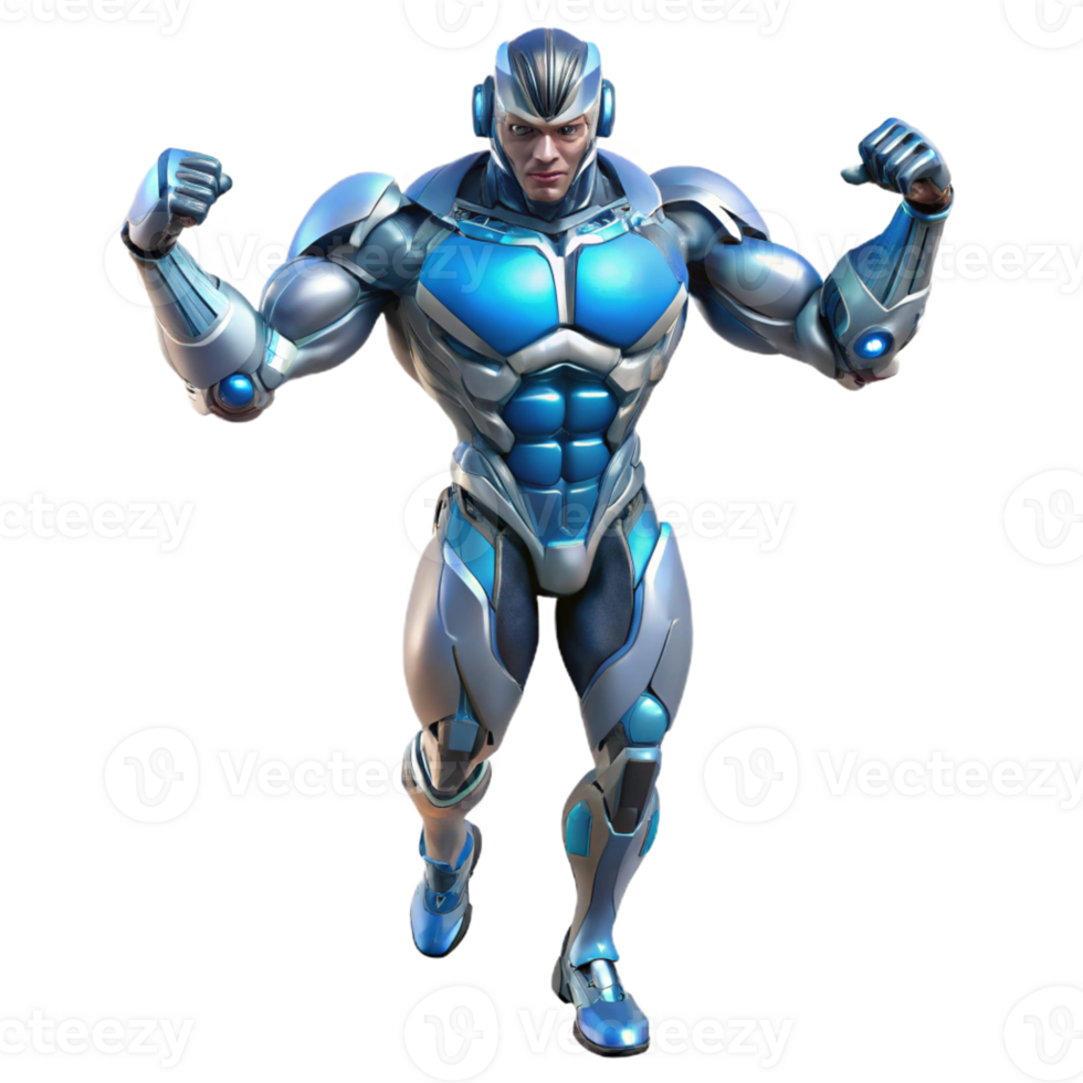 elegant classic A Futuristic Exoskeleton Enhancing Human genuine png