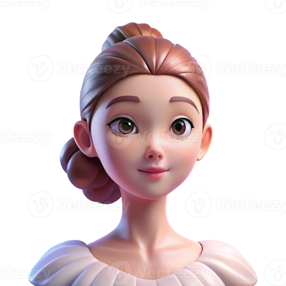dramatic classic Portrait of a Graceful Ballerina with premium png