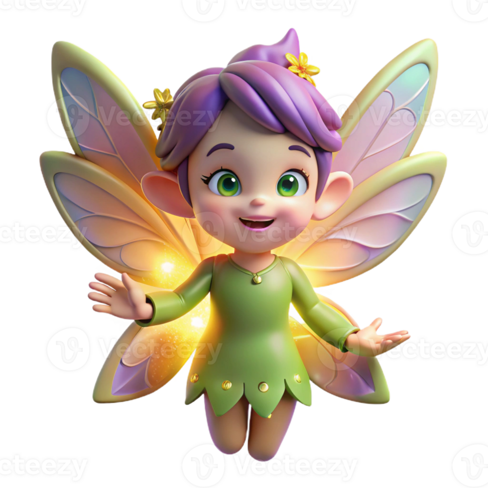 wonderful artistic A Playful Pixie with Delicate high quality png