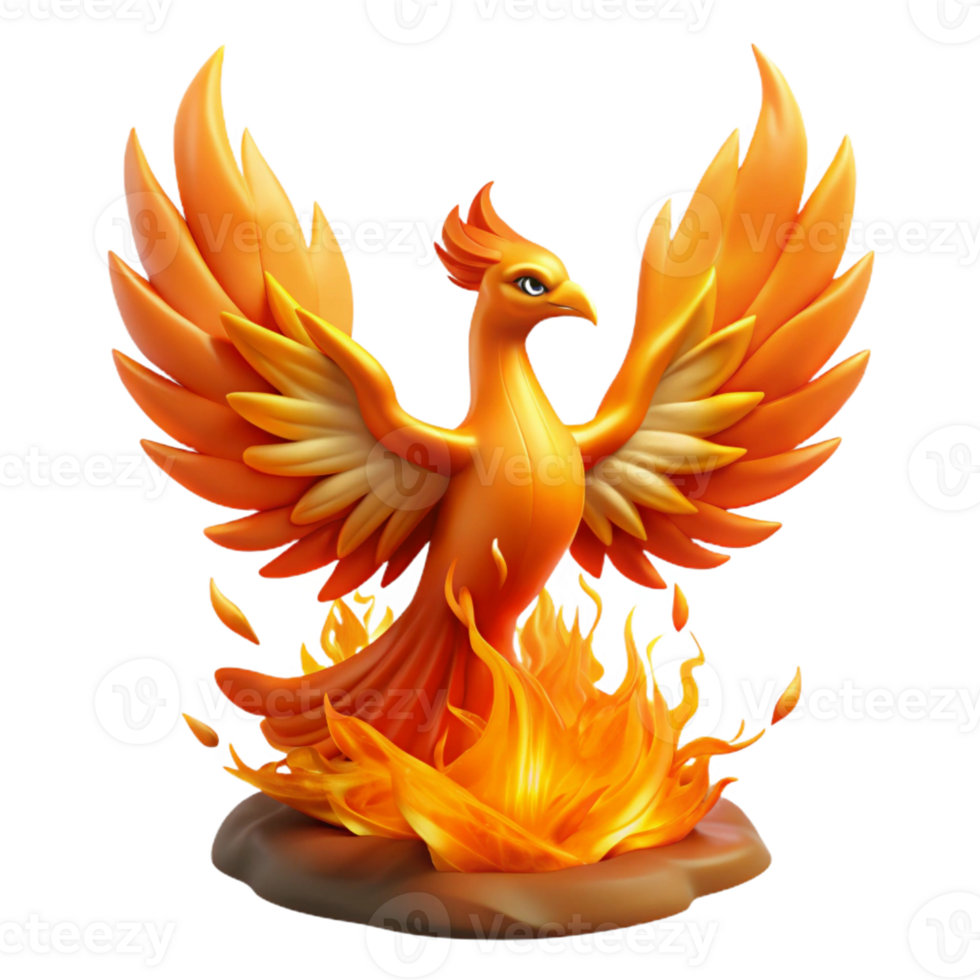stunning contemporary A Proud Phoenix Rising from Ashes exclusive png