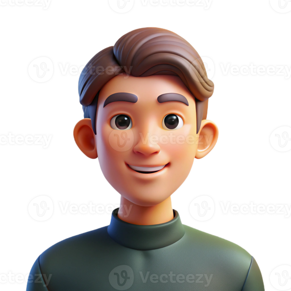 beautiful creative Portrait of a Person with Their Features high resolution png