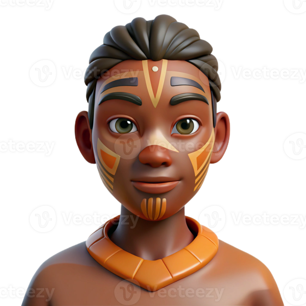 beautiful minimalist Portrait of a Person with Their Face detailed png