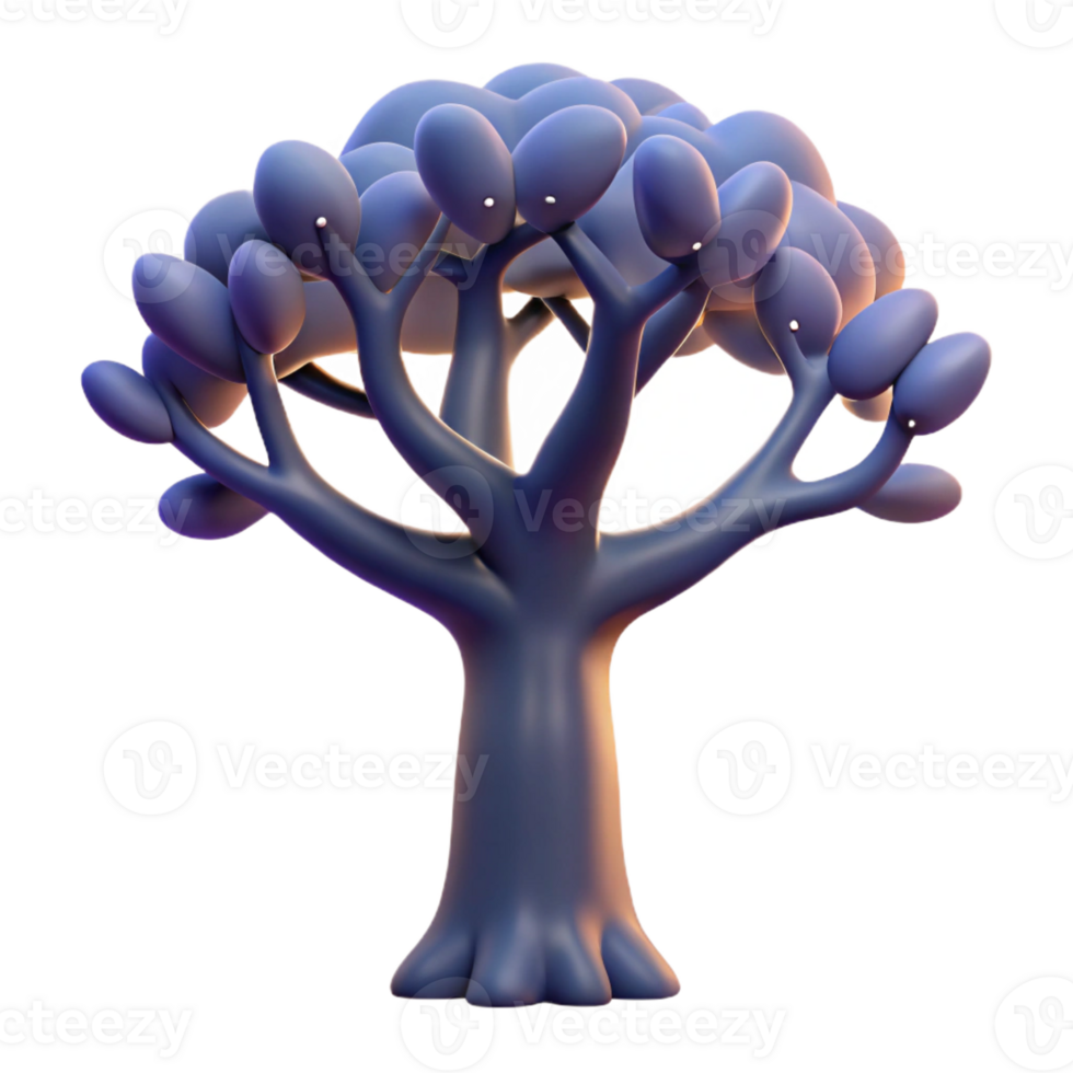 extraordinary modern A Gnarled Oak Tree Silhouetted Against a detailed png